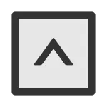 Up Square SVG Icon
